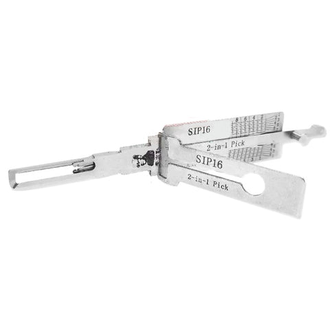 ORIGINAL LISHI - SIP16 Fiat Lancia Iveco / 2-in-1 Pick & Decoder / Twin Lifter / AG ORIGINAL LISHI - SIP16 Fiat Lancia Iveco / 2-in-1 Pick & Decoder / Twin Lifter / AG