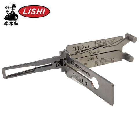 ORIGINAL LISHI - TOY48 Toyota Lexus / 2-in-1 Pick & Decoder / Quad Lifter / AG ORIGINAL LISHI - TOY48 Toyota Lexus / 2-in-1 Pick & Decoder / Quad Lifter / AG