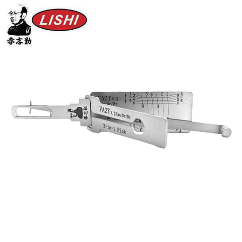 ORIGINAL LISHI - VA2T V2 Citroen / Renault / Peugeot Laser Key / 10-Cut / 2-in-1 Pick & Decoder / AG ORIGINAL LISHI - VA2T V2 Citroen / Renault / Peugeot Laser Key / 10-Cut / 2-in-1 Pick & Decoder / AG