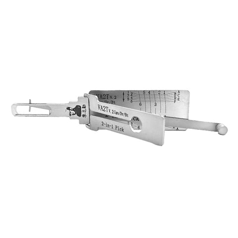 ORIGINAL LISHI - VA2T V2 Citroen / Renault / Peugeot Laser Key / 10-Cut / 2-in-1 Pick & Decoder / AG ORIGINAL LISHI - VA2T V2 Citroen / Renault / Peugeot Laser Key / 10-Cut / 2-in-1 Pick & Decoder / AG