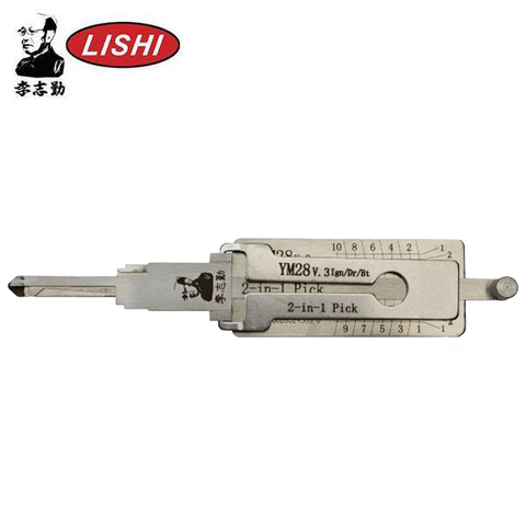 ORIGINAL LISHI - YM28 For Daewoo Opel And Vauxhall / 10-Cut / 2-in-1 Pick & Decoder ORIGINAL LISHI - YM28 For Daewoo Opel And Vauxhall / 10-Cut / 2-in-1 Pick & Decoder