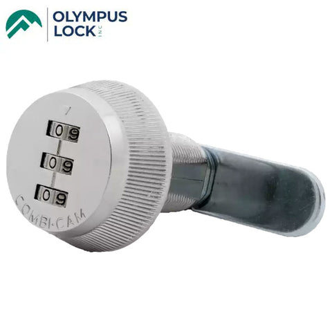 Olympus - 7850R-L Series - Keyless Combination Lock - 1-1/8" Cylinder - Chrome Olympus - 7850R-L Series - Keyless Combination Lock - 1-1/8" Cylinder - Chrome