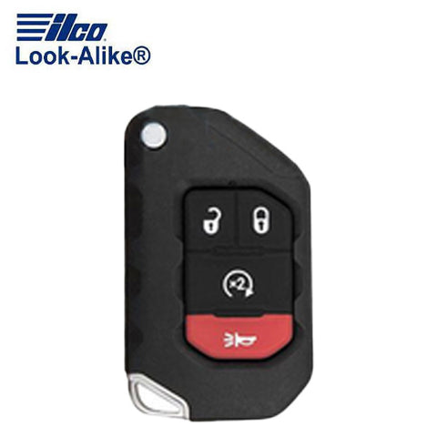 2018-2024 Jeep Gladiator Wrangler / 4-Button Smart Key / PN: 68416784AA / OHT1130261 (AFTERMARKET) 2018-2024 Jeep Gladiator Wrangler / 4-Button Smart Key / PN: 68416784AA / OHT1130261 (AFTERMARKET)