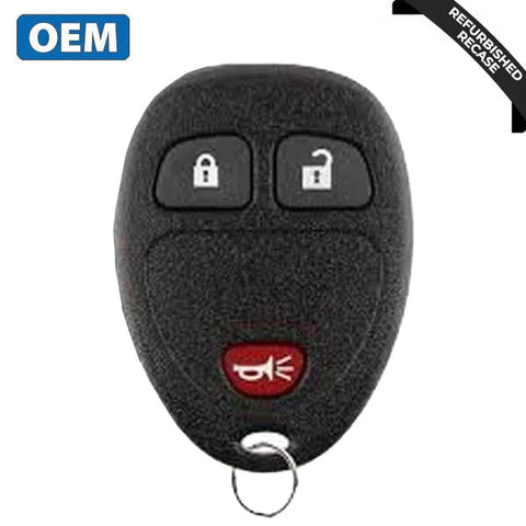 2005-2011 GM / 3-Button Keyless Entry Remote / PN: 15777636 / KOBGT04A (OEM Recase) 2005-2011 GM / 3-Button Keyless Entry Remote / PN: 15777636 / KOBGT04A (OEM Recase)
