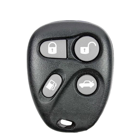 1996-1999 Cadillac DeVille / 4-Button Keyless Entry Remote / Gas / PN: 16196066 / AB01602T (OEM Recase)