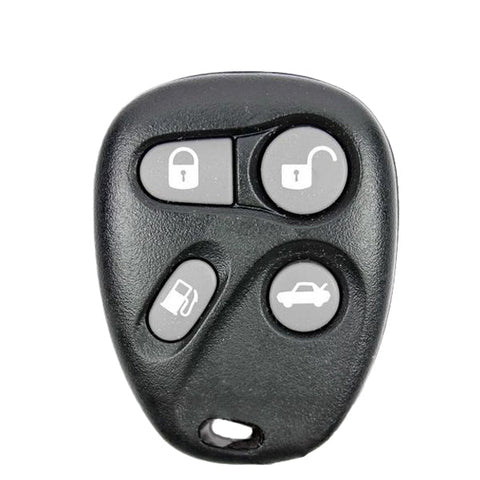 1996-1999 Cadillac DeVille / 4-Button Keyless Entry Remote / Gas / PN: 16196066 / AB01602T (OEM Recase) 1996-1999 Cadillac DeVille / 4-Button Keyless Entry Remote / Gas / PN: 16196066 / AB01602T (OEM Recase)