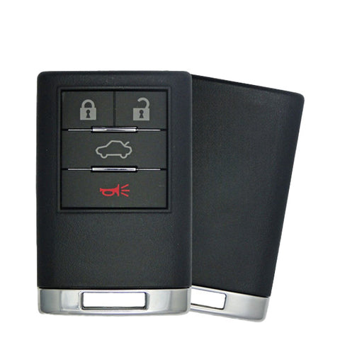 2008-2013 Cadillac CTS DTS / 4-Button Keyless Entry Remote / PN: 22889450 / OUC6000066 (OEM Recase) 2008-2013 Cadillac CTS DTS / 4-Button Keyless Entry Remote / PN: 22889450 / OUC6000066 (OEM Recase)