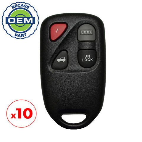 10 x 2003-2005 Mazda 6 / 4-Button Keyless Entry Remote / PN: GK2A-67-5RY / KPU41805 (OEM Recase) 10 x 2003-2005 Mazda 6 / 4-Button Keyless Entry Remote / PN: GK2A-67-5RY / KPU41805 (OEM Recase)