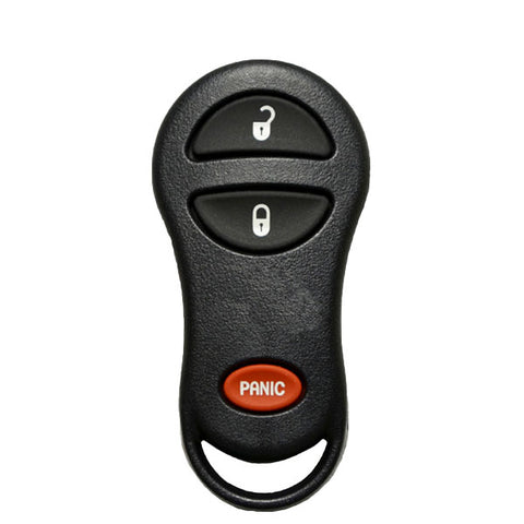 1999-2004 Jeep Cherokee, Grand Cherokee / 3-Button Keyless Entry Remote / PN: 56036859; 56036860 / GQ43VT9T (OEM Recase) 1999-2004 Jeep Cherokee, Grand Cherokee / 3-Button Keyless Entry Remote / PN: 56036859; 56036860 / GQ43VT9T (OEM Recase)