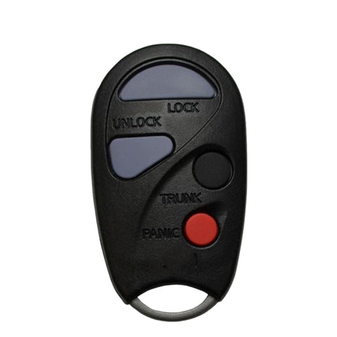2000-2002 Nissan Infiniti / 4-Button Keyless Entry Remote / PN: 28268-4Y900 / NHVWBU43 (OEM Recase) 2000-2002 Nissan Infiniti / 4-Button Keyless Entry Remote / PN: 28268-4Y900 / NHVWBU43 (OEM Recase)