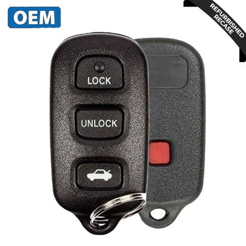 1998-2004 Toyota Avalon / 4-Button Keyless Entry Remote / PN: 89742-AC050 / HYQ12BAN (OEM Recase) 1998-2004 Toyota Avalon / 4-Button Keyless Entry Remote / PN: 89742-AC050 / HYQ12BAN (OEM Recase)