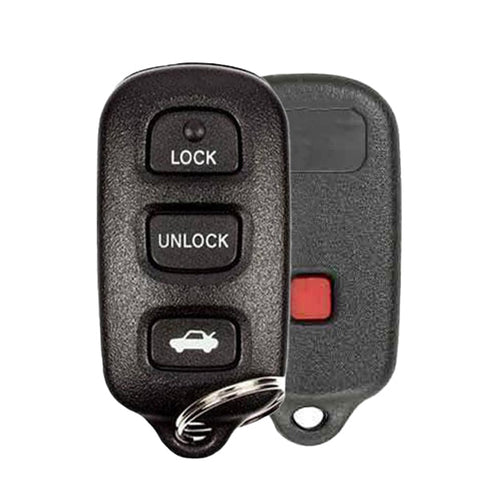 1998-2004 Toyota Avalon / 4-Button Keyless Entry Remote / PN: 89742-AC050 / HYQ12BAN (OEM Recase) 1998-2004 Toyota Avalon / 4-Button Keyless Entry Remote / PN: 89742-AC050 / HYQ12BAN (OEM Recase)