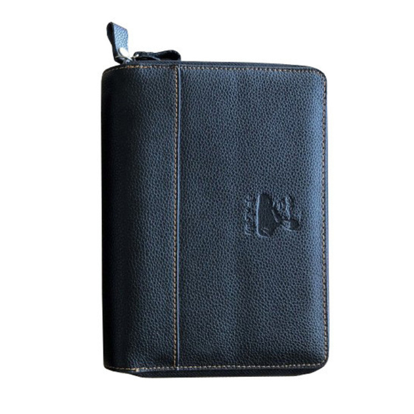 Durable and stylish Lishi Hybrid 24 Wallet Case, holding 24 locksmith tools with a protective interior and embossed Mr. Li logo for secure storage and easy access.