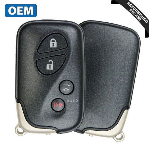 2010-2020 Lexus GX460 / 4-Button Smart Key / PN: 89904-60590 / HYQ14ACX / GNE Board (OEM Recase) 2010-2020 Lexus GX460 / 4-Button Smart Key / PN: 89904-60590 / HYQ14ACX / GNE Board (OEM Recase)