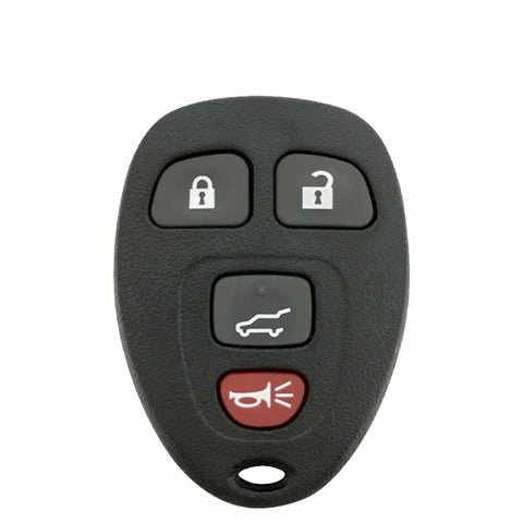 2007-2014 GM / 4-Button Keyless Entry Remote / PN: 15857835 / OUC60270 / OUC60221 (Aftermarket) 2007-2014 GM / 4-Button Keyless Entry Remote / PN: 15857835 / OUC60270 / OUC60221 (Aftermarket)
