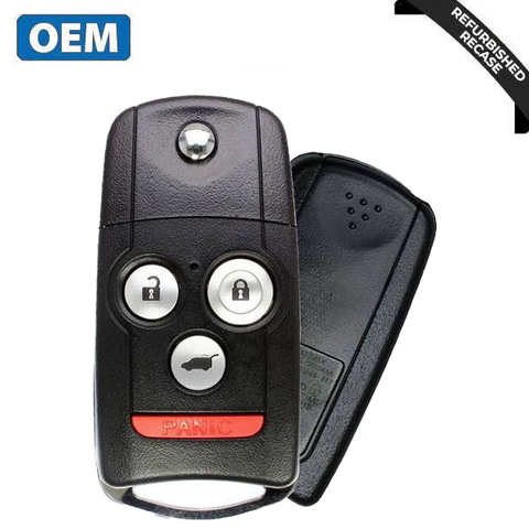 2007-2013 Acura MDX / 4-Button Flip Key / PN: 35111-STX-326 / N5F0602A1A (OEM Recase)(Memory 2) 2007-2013 Acura MDX / 4-Button Flip Key / PN: 35111-STX-326 / N5F0602A1A (OEM Recase)(Memory 2)