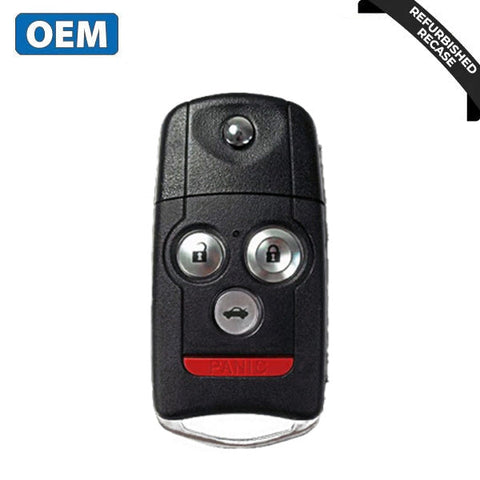 2007-2008 Acura TL / 4-Button Flip Key / PN: 35111-SEP-306 / OUCG8D-439H-A (OEM Recase) 2007-2008 Acura TL / 4-Button Flip Key / PN: 35111-SEP-306 / OUCG8D-439H-A (OEM Recase)