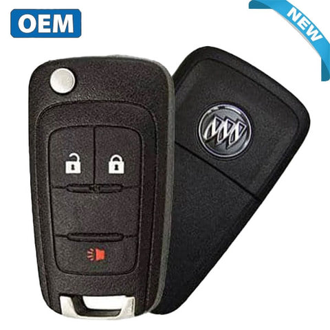 2014-2018 Buick Encore / 3-Button Remote Flip Key / PN: 13565812 / OHT01060512 (OEM) 2014-2018 Buick Encore / 3-Button Remote Flip Key / PN: 13565812 / OHT01060512 (OEM)