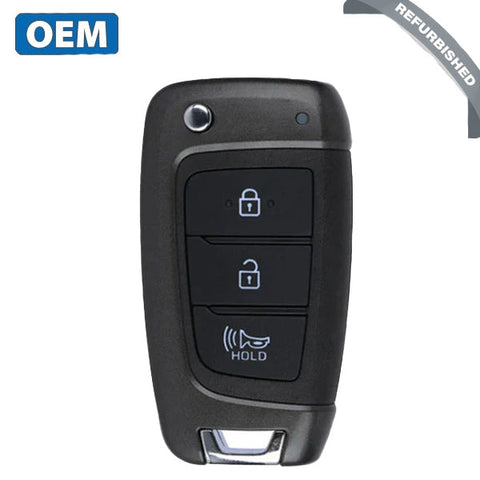 2022 Hyundai Tucson / 3-Button Flip Key / PN: 95430-N9040 / TQ8-RKE-4F43 (OEM Refurb) 2022 Hyundai Tucson / 3-Button Flip Key / PN: 95430-N9040 / TQ8-RKE-4F43 (OEM Refurb)