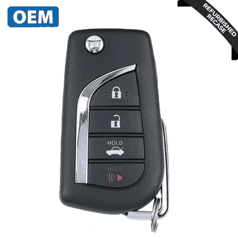 2018-2022 Toyota Camry / 4-Button Flip Key / PN: 89070-06790 / HYQ12BFB / H Chip (OEM Recase) 2018-2022 Toyota Camry / 4-Button Flip Key / PN: 89070-06790 / HYQ12BFB / H Chip (OEM Recase)