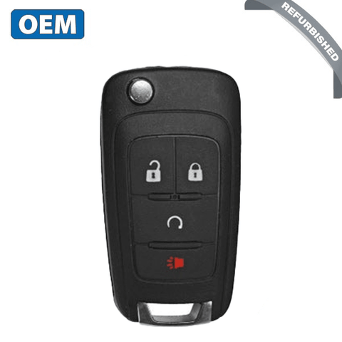 2013-2021 Chevrolet Trax / 4-Button Flip Key / PN: 13504265 / AVL-B01T1AC (OEM Refurb) 2013-2021 Chevrolet Trax / 4-Button Flip Key / PN: 13504265 / AVL-B01T1AC (OEM Refurb)