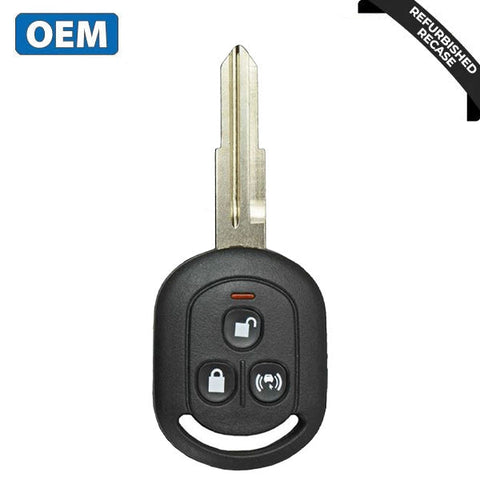 2009-2011 Chevrolet Aveo / 3-Button Remote Head Key / PN: 95960310 / VQQRK960NAT (OEM Recase) 2009-2011 Chevrolet Aveo / 3-Button Remote Head Key / PN: 95960310 / VQQRK960NAT (OEM Recase)