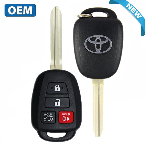 2013-2018 Toyota RAV4 / 3-Button Remote Head Key / PN: 89070-42830 / HYQ12BDM (H Chip) (OEM) 2013-2018 Toyota RAV4 / 3-Button Remote Head Key / PN: 89070-42830 / HYQ12BDM (H Chip) (OEM)
