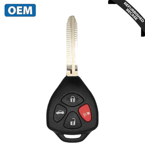 2006-2011 Toyota Camry / Corolla / 4-Button Remote Head Key / PN: 89070-06231 / HYQ12BBY (Chip 4D 67) / Board 1491 (OEM Recase) 2006-2011 Toyota Camry / Corolla / 4-Button Remote Head Key / PN: 89070-06231 / HYQ12BBY (Chip 4D 67) / Board 1491 (OEM Recase)