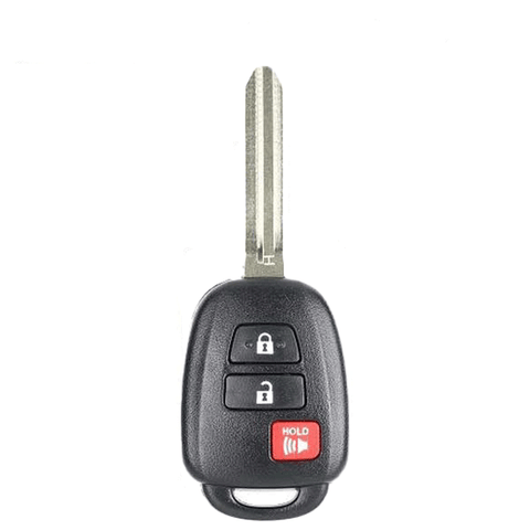 2013-2019 Toyota RAV4 Prius C / 3-Button Remote Head Key / PN: 89070-42820 / HYQ12BDM (H Chip) (OEM Recase) 2013-2019 Toyota RAV4 Prius C / 3-Button Remote Head Key / PN: 89070-42820 / HYQ12BDM (H Chip) (OEM Recase)