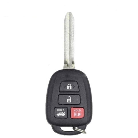 2014-2019 Toyota Corolla / 4-Button Remote Head Key / PN: 89070-06421 / HYQ12BEL (4D H) / Board 3710 (OEM Recase) 2014-2019 Toyota Corolla / 4-Button Remote Head Key / PN: 89070-06421 / HYQ12BEL (4D H) / Board 3710 (OEM Recase)