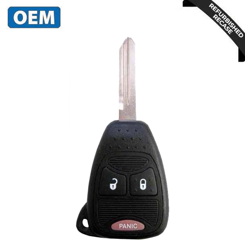 2004-2007 Chrysler Dodge / 3-Button Remote Head Key / PN: 5183675AA / M3N5WY72XX (OEM Recase) 2004-2007 Chrysler Dodge / 3-Button Remote Head Key / PN: 5183675AA / M3N5WY72XX (OEM Recase)