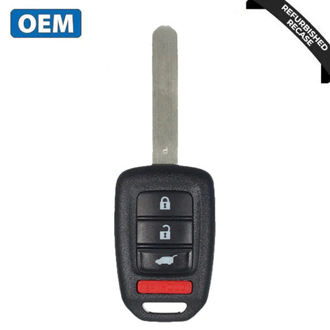 2017-2021 Honda CR-V - Civic / 4-Button Remote Head Key / PN: 35118-TLA-A00 / MLBHLIK6-1TA (OEM Recase) 2017-2021 Honda CR-V - Civic / 4-Button Remote Head Key / PN: 35118-TLA-A00 / MLBHLIK6-1TA (OEM Recase)