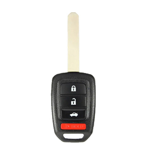 2013-2015 Honda Accord Civic / 4-Button Remote Head Key / PN: 35118-T2A-A20 / MLBHLIK6-1T (OEM Recase) 2013-2015 Honda Accord Civic / 4-Button Remote Head Key / PN: 35118-T2A-A20 / MLBHLIK6-1T (OEM Recase)
