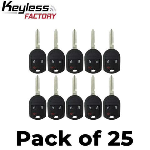 25 x 2001-2018 Ford / Mercury / 3-Button Remote Head Key / PN: 164-R8070 / OUCD6000022 (4D 63 80 BIT) (AFTERMARKET) (Bundle of 25) 25 x 2001-2018 Ford / Mercury / 3-Button Remote Head Key / PN: 164-R8070 / OUCD6000022 (4D 63 80 BIT) (AFTERMARKET) (Bundle of 25)