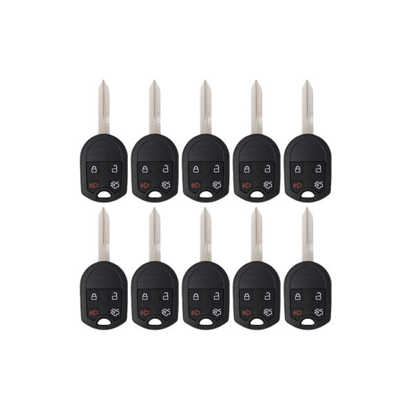 50 x 2000-2017 Ford Lincoln Mercury / 4-Button Remote Head Key / OUC6000022 / (AFTERMARKET) (Bundle of 50)