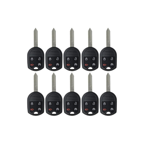 50 x 2009-2018 Ford F-Series Explorer / 4-Button Remote Head Key / OUC6000022 / (AFTERMARKET) (Bundle of 50)