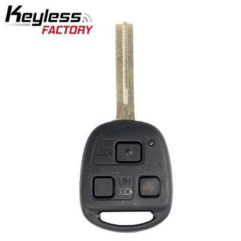 Lexus 2004-2009 / 3-Button Remote Head Key / PN: 89070-48821 / HYQ12BBT / (AFTERMARKET) Lexus 2004-2009 / 3-Button Remote Head Key / PN: 89070-48821 / HYQ12BBT / (AFTERMARKET)