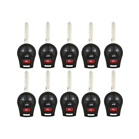 50 x 2003-2019 Nissan / 4-Button Remote Head Key / PN: H0561-3AA0B / CWTWB1U751 / (AFTERMARKET) (Bundle of 50) 50 x 2003-2019 Nissan / 4-Button Remote Head Key / PN: H0561-3AA0B / CWTWB1U751 / (AFTERMARKET) (Bundle of 50)