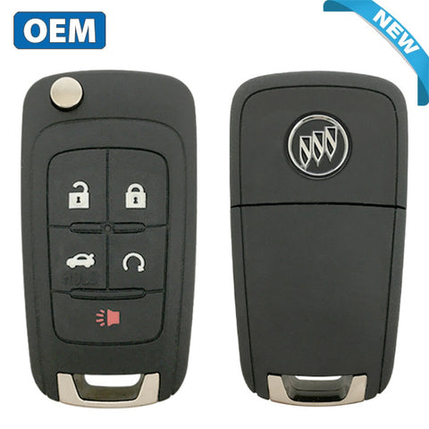 2010-2019 Buick Chevrolet GMC / 5-Button Remote Flip Key / PN: 13585206 / P4O9MK74946931 (OEM) (Proximity) 2010-2019 Buick Chevrolet GMC / 5-Button Remote Flip Key / PN: 13585206 / P4O9MK74946931 (OEM) (Proximity)