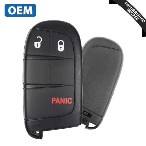 2017-2023 Jeep Compass / 3-Button Smart Key / PN: 68250335AB / M3N-40821302 (OEM Recase) 2017-2023 Jeep Compass / 3-Button Smart Key / PN: 68250335AB / M3N-40821302 (OEM Recase)