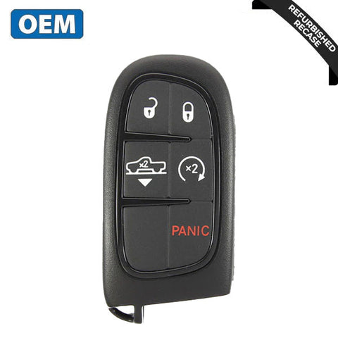 2013-2018 Dodge Ram / 5-Button Smart Key / PN: 68159657AG / GQ4-54T (OEM Recase) 2013-2018 Dodge Ram / 5-Button Smart Key / PN: 68159657AG / GQ4-54T (OEM Recase)