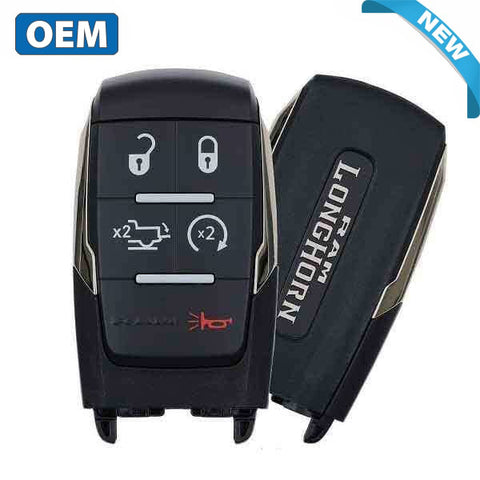 2019-2021 Dodge Ram Pickup HD 2500 Longhorn / 5-Button Smart Key / PN: 68575430AA / GQ4-76T (OEM) 2019-2021 Dodge Ram Pickup HD 2500 Longhorn / 5-Button Smart Key / PN: 68575430AA / GQ4-76T (OEM)