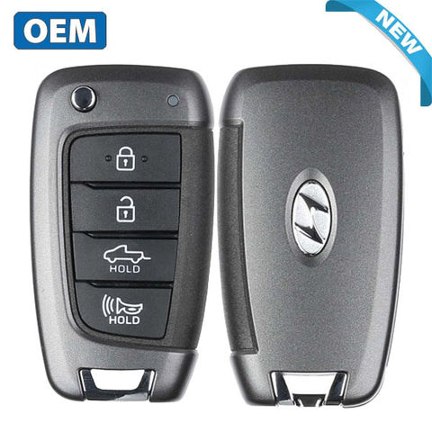 2023-2024 Hyundai Santa Cruz / 4-Button Remote Flip Key / PN: 95430-K5010 / TQ8-RKE-4F40 (OEM) 2023-2024 Hyundai Santa Cruz / 4-Button Remote Flip Key / PN: 95430-K5010 / TQ8-RKE-4F40 (OEM)