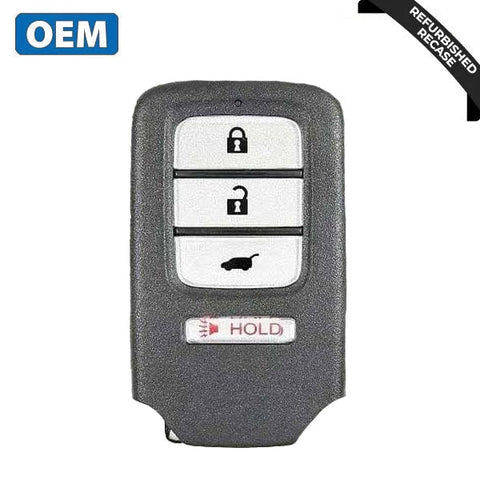 2015-2016 Honda CR-V / 4-Button Smart Key / PN: 72147-T0A-A21 / ACJ932HK1210A (Driver 1) (OEM RECASE) 2015-2016 Honda CR-V / 4-Button Smart Key / PN: 72147-T0A-A21 / ACJ932HK1210A (Driver 1) (OEM RECASE)