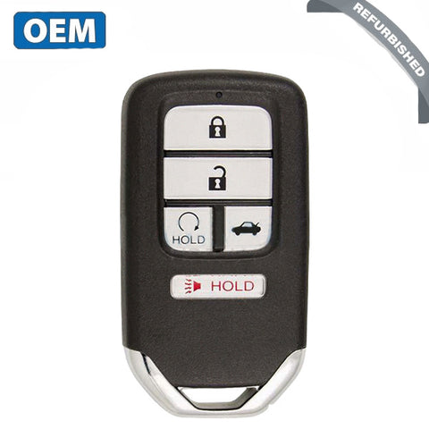2016-2017 Honda Accord / 5-Button Smart Key / PN: 72147-T2G-A51 / ACJ932HK1310A (Driver 2) (OEM Refurb) 2016-2017 Honda Accord / 5-Button Smart Key / PN: 72147-T2G-A51 / ACJ932HK1310A (Driver 2) (OEM Refurb)