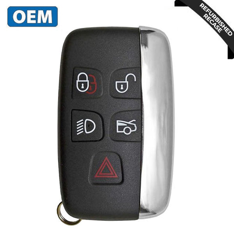 2011-2020 Jaguar / 5-Button Smart Key / PN: EW93-15K601-BD / KOBJTF10A (OEM Recase) 2011-2020 Jaguar / 5-Button Smart Key / PN: EW93-15K601-BD / KOBJTF10A (OEM Recase)