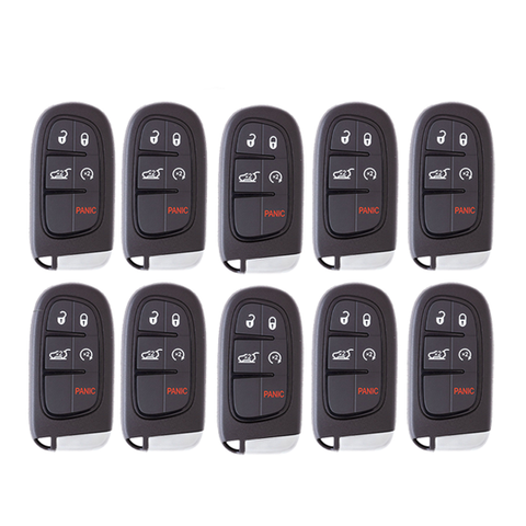 25 x 2014-2021 Jeep Cherokee / 5-Button Smart Key / GQ4-54T (AFTERMARKET) (Bundle of 25) 25 x 2014-2021 Jeep Cherokee / 5-Button Smart Key / GQ4-54T (AFTERMARKET) (Bundle of 25)