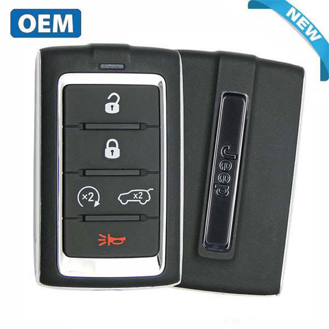 2021-2022 Jeep Wagoneer / 5-Button Smart Key / PN: 68582687AB / M3NWXF0B1 (OEM) 2021-2022 Jeep Wagoneer / 5-Button Smart Key / PN: 68582687AB / M3NWXF0B1 (OEM)