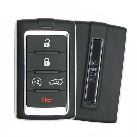 2021-2022 Jeep Wagoneer / 5-Button Smart Key / PN: 68582687AB / M3NWXF0B1 (OEM) 2021-2022 Jeep Wagoneer / 5-Button Smart Key / PN: 68582687AB / M3NWXF0B1 (OEM)