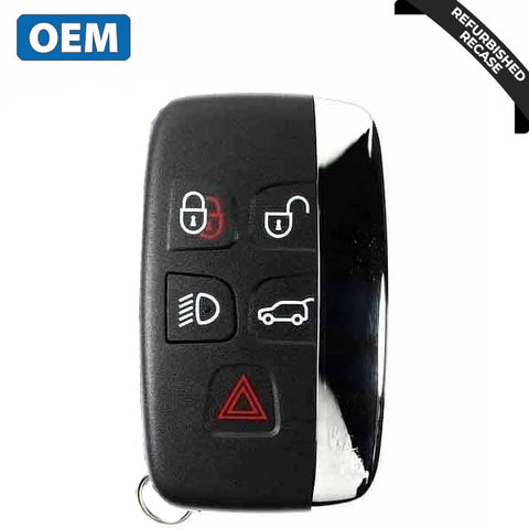 2010 - 2020 Land Rover Range Rover Key Evoque Sport / 5-Button Smart Key / PN: BJ32-15K601-AB / KOBJTF10A (OEM Recase) 2010 - 2020 Land Rover Range Rover Key Evoque Sport / 5-Button Smart Key / PN: BJ32-15K601-AB / KOBJTF10A (OEM Recase)